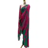Nesavaali Women's Arya Pre-stitched Printed Sari - Ready To Wear In Green/pink/yellow