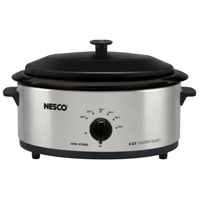 Nesco 6 Qt. Roaster Stainless Steel