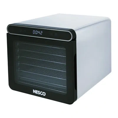 Nesco 7 Tray St Stl Digital Dehydrator In Silver