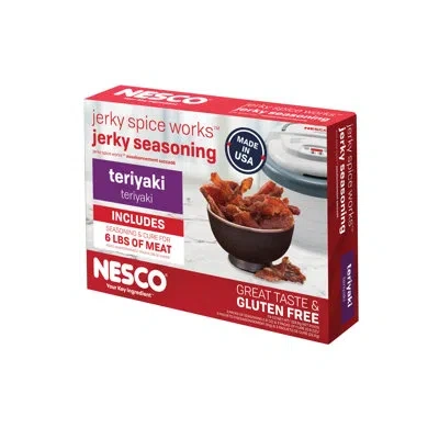 Nesco American Harvest Open Country Teriyaki Jerky Seasoning/cure Mix