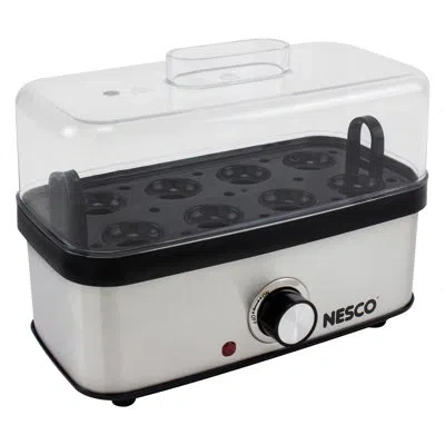 Nesco Egg Cooker In Black;silver