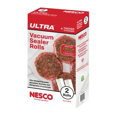 Nesco Hd Vs Roll, 11" X 19.7', 2 Rolls In Clear