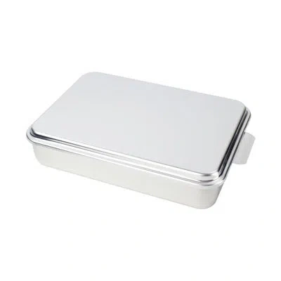 Nesco Rectangle Classic Cake Pan In Silver