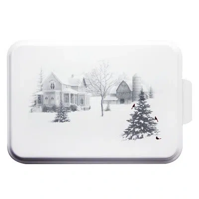 Nesco Rectangle Classic Cake Pan In White