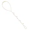 Neshi Designs Women's Gold Naomi Hand Chain In Gold
