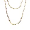 Neshi Designs Women's Pink / White Oriana Necklace In Gold