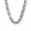 Neshi Designs Women's Silver Mykonos Necklace In Metallic