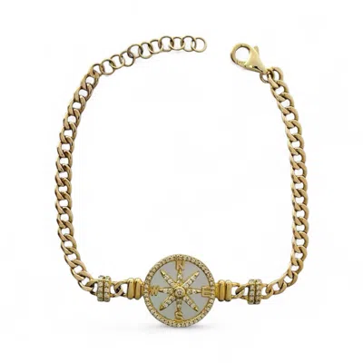 Neshi Designs Women's Yellow Find Love Bracelet