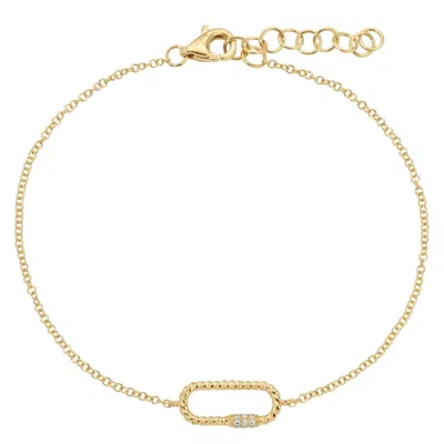 Neshi Designs Women's Yellow Gemma Bracelet