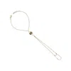 Neshi Designs Women's Yellow Protect Us Hand Chain In Yellow