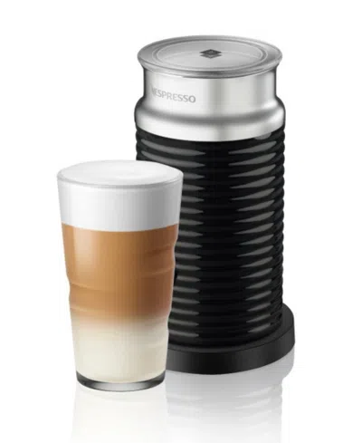 Nespresso Aeroccino 3 Hot & Cold Milk Frother In Black
