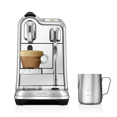 Nespresso Breville Creatista Pro In Silver