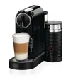 Nespresso Citiz Coffee Pod Machine And Frother In Black