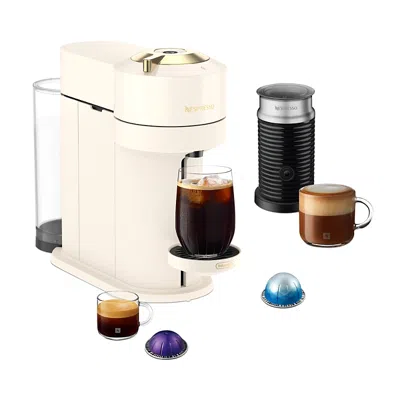 Nespresso Vertuo Next Premium Coffee And Espresso Maker By De'longhi With Aeroccino Milk Frother In Multi