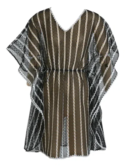 Nessi Byrd Kids' Aylin Pareo In Black