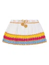 Nessi Byrd Girls Cerys Skirt In White