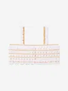 Nessi Byrd Girls Avira Crop Top In White