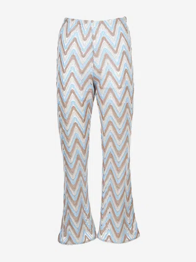 Nessi Byrd Babies'  Girls Coco Trousers In Blue
