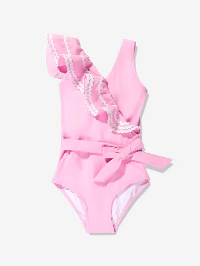 Nessi Byrd Kids' Girls Dori Swimsuit In Pink