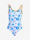 Nessi Byrd Girls Eliana Swimsuit In Blue