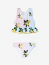 Nessi Byrd Ira Lemon-print Tankini Set In Multicoloured