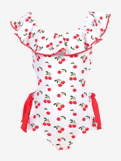 Nessi Byrd Kids'  Girls Jenny Swimsuit In Neutral