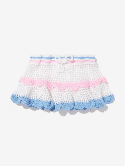 Nessi Byrd Kids' Girls Kiyarna Skirt In Multicoloured