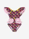 NESSI BYRD GIRLS LOLLY CUT OUT SWIMSUIT