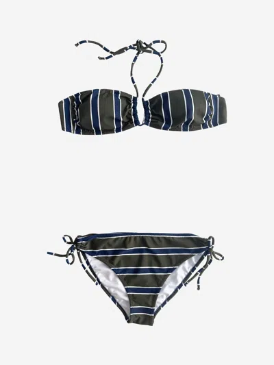 Nessi Byrd Kids'  Girls Melo Bikini In Black