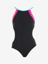 Nessi Byrd Girls Noemi Swimsuit In Black