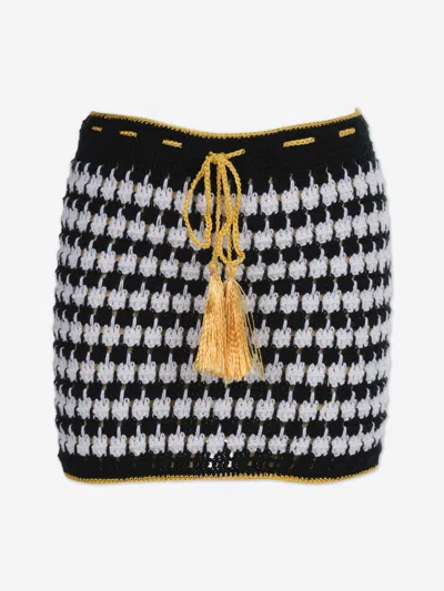 Nessi Byrd Kids' Girls Noyao Skirt In Black