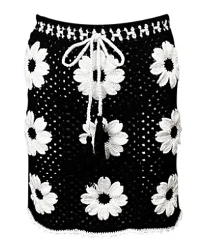 Nessi Byrd Girls' Oila Hand Made Crochet Skirt - Little Kid, Big Kid In Black