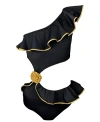 Nessi Byrd Paola One Piece Swimsuit - Big Kid In Black
