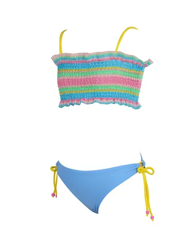 NESSI BYRD GIRLS' SATHIE TWO-PIECE SWIMSUIT - LITTLE KID, BIG KID