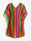 Nessi Byrd Girls' Selena Caftan Pareo - Little Kid, Big Kid In Multicoloured