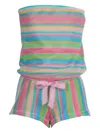 Nessi Byrd Jeannie Playsuit In Pink