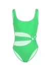 Nessi Byrd Katty One-piece Swimsuit In Green