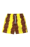 Nessi Byrd Kids' Stripe  Quick-dry Swim Trunks