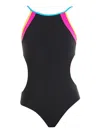 Nessi Byrd Girls Noemi Swimsuit In Black