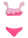 Nessi Byrd Pica Bikini Set In Pink
