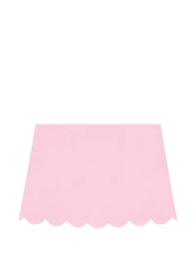 Nessi Byrd Kids' Scalloped Skirt In Pink