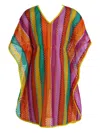 Nessi Byrd Girls' Selena Caftan Pareo - Little Kid, Big Kid In Pink