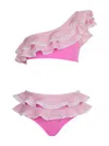 Nessi Byrd Sophie Bikini Set In Pink