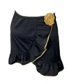Nessi Byrd Unisex Jon Skirt In Black
