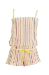 Nessi Byrd Libby Playsuit In Multi