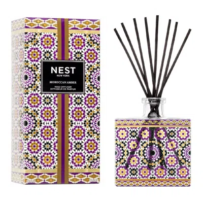 Nest Moroccan Amber Specialty Reed Diffuser In White