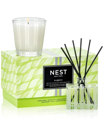 Nest New York 2-pc. Bamboo Petite Candle & Diffuser Set