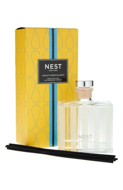 Nest New York Amalfi Lemon & Mint Reed Diffuser In Blue