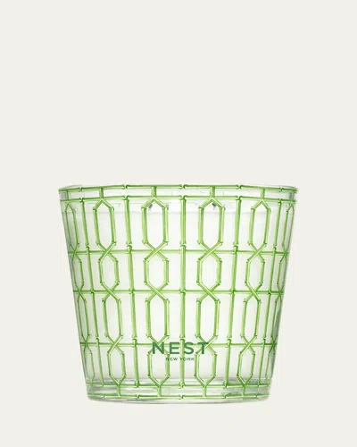 Nest New York Bamboo Specialty 3 Wick Candle, 21.2 Oz. In Green