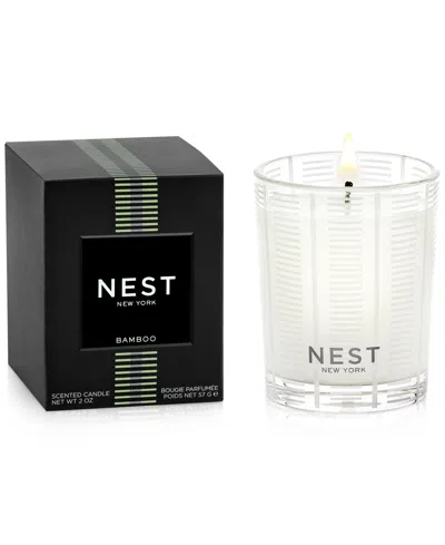 Nest New York Bamboo Votive Candle, 2 Oz. In Black